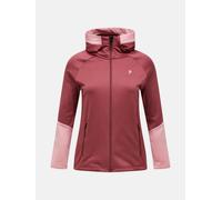 PEAK PERFORMANCE W Rider Essentials Zip Ho-Wild Rouge-WAR Damen | WILD ROUGE/WARM BLUSH/ | S