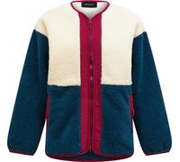 Peak Performance - Warmer Cardigan - W Heavy Pile Oversized Cardigan Sand Fog Mountain lake für Damen - Größe M - Blau Blau M