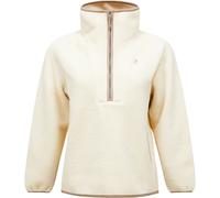 Peak Performance - Warmer Fleece-Pullover mit Reißverschluss - Damen / Frau - W Naturerush Pile HZ Sand Fog Avid Beige - W Naturerush Pile Beige M
