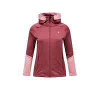 Peak Performance Damen Rider Essentials Hoodie Jacke (Größe S, rot)