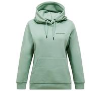 Peak Performance - Women's Original Small Logo Hoodie - Hoodie, Gr. L, türkis/grün (GreenValley)