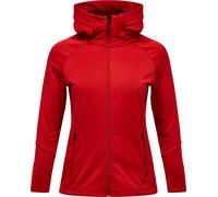 Peak Performance Women's Rider Essentials Zip Hood Red Pompeian XL