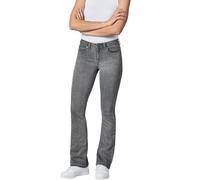 Peak Time Damen elastische Bootcut Jeans Mid Waist mit Bio-Baumwolle (GOTS Zertifiziert) Zenita Cosmic Grey Gr. 30W/32L