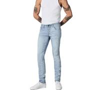 Peak Time Herren Jeans Slim Fit Hose mit elastischem Stretch Bund Destroyed München Light Blue Gr. 38W/34L