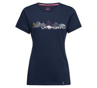 LA SPORTIVA Damen Klettershirt Peaks dunkelblau | S