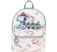 Peanuts Beagle Scout "Happy Trails Ahead" Mini-Rucksack, Allover-Druck, mehrfarbig, 10,5 x 9 x 4 cm (H x B x T)