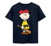 Peanuts Charlie Brown Baseball Sport Kinder T-Shirt