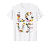 Peanuts Love Letters The Gang T-Shirt