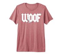 Peanuts Snoopy Belling Dog Woof Best Friend BFF Classic Logo Premium T-Shirt