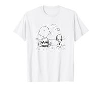 Peanuts - Snoopy Charlie Brown at The Sea T-Shirt