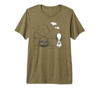 Peanuts Snoopy Charlie Brown Beste Freunde zusammen BFF Retro Premium T-Shirt