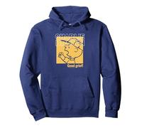 Peanuts - Snoopy Charlie Brown Good Grief Pullover Hoodie, Unisex für Erwachsene, Marineblau, M