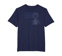 Peanuts - Snoopy Charlie Brown Pigpen 1984 T-Shirt, Herren Große Größen, Marineblau, 6X Tall