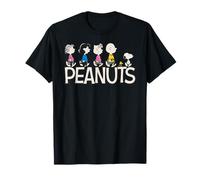 Peanuts Snoopy Charlie Brown Woodstock Gang Walking Classic T-Shirt