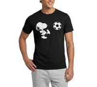 Peanuts Snoopy Fußball Sport Männer T-Shirt