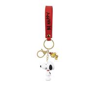 Peanuts Snoopy GH00258YL.PH Schlüsselanhänger aus Vinyl, weiß, Einheitsgröße, Casual