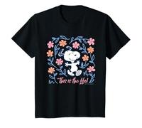 Peanuts Snoopy Good Life Frühlingsblumen Natur Happy Fun T-Shirt