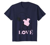 Peanuts Snoopy Liebesherz zum Valentinstag, niedlicher BFF-Klassiker T-Shirt