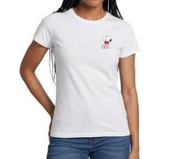 Peanuts Snoopy mit Herz Brustmotiv Frauen T-Shirt