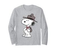 Peanuts Snoopy Scout Leader Summer Adventure Classic Beagle Langarmshirt