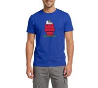 Peanuts Snoopy Und Die Hundehütte Männer T-Shirt
