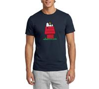 Peanuts Snoopy Und Die Hundehütte Männer T-Shirt