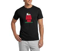 Peanuts Snoopy Und Die Hundehütte Männer T-Shirt