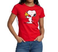 Peanuts Snoopy Und Woodstock Frauen T-Shirt