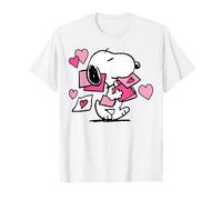 Peanuts Snoopy Valentine's Day Letters T-Shirt