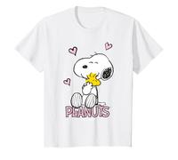 Peanuts Snoopy Woodstock Best Cuddles Classic BFF zum Valentinstag T-Shirt