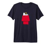 Peanuts - Snoopy Woodstock Die Hundehütte Original Premium T-Shirt