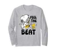 Peanuts - Snoopy & Woodstock Feel The Beat Langarmshirt