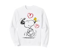 Peanuts Snoopy Woodstock Valentinstag Freunde Classic BFF Sweatshirt
