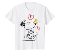 Peanuts Snoopy Woodstock Valentinstag Freunde Classic BFF T-Shirt