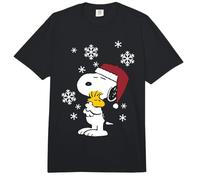 Peanuts Snoopy Woodstock Weihnachtskuscheln BFF Classic Comfort Colors Adult Heavyweight T-Shirt