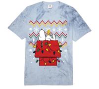 Peanuts Snoopy Woodstock Weihnachtsmuster, klassisch, BFF Comfort Colors Adult Heavyweight T-Shirt