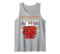 Peanuts Snoopy Woodstock Weihnachtsmuster, klassisch, BFF Tank Top