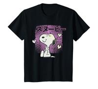 Peanuts Tokyo Snoopy Love Hearts Kanji im japanischen Vintage-Stil, VHS BFF T-Shirt