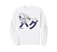 Peanuts Tokyo Snoopy Woodstock Japan umarmt Kanji Love XO BFF Sweatshirt