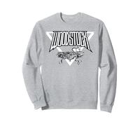 Peanuts Woodstock Rock Logo Festival Klassisches Vogelnest Sweatshirt