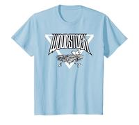Peanuts Woodstock Rock Logo Festival Klassisches Vogelnest T-Shirt
