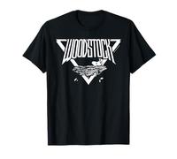 Peanuts Woodstock Rock Logo Festival Vogelnest Classic T-Shirt