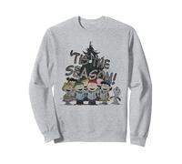 Peanuts Xmas Gang Snoopy Charlie Brown Tis Die Retro-Saison Sweatshirt