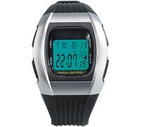 PEARL Funkarmbanduhr: Digitale Unisex-Sport-Funkuhr mit LCD-Display SW-640 dcf (LCD Armbanduhr, Funkuhr Armband, Uhr Damen)