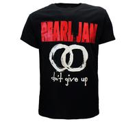 Pearl Jam Don't Give Up T-Shirt - Offizielles Merchandise L Schwarz
