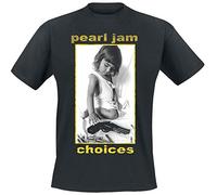 Pearl Jam Herren Choices T-Shirt, Schwarz, XXL