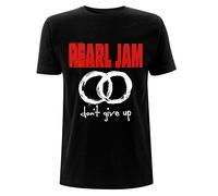 Pearl Jam Herren T-Shirt Schwarz Schwarz Gr. M, Schwarz