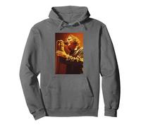 Pearl Jam Sänger Eddie Vedder von Andy Willsher Pullover Hoodie, Unisex für Erwachsene, Anthrazit, L