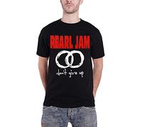 Pearl Jam T Shirt Dont Give Up Circles Band Logo offiziell Herren Nue Schwarz