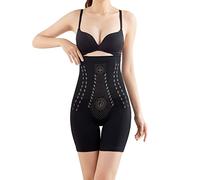 Pearlmoon Ice Silk Ion Fiber Repair Shaping Shorts, Shaping Unterhose Damen, Shapewear für Damen Elastisch Body Shaper Figurenformend Miederpant Miederhose Shapewear Elastisch Body Shaper für Damen
